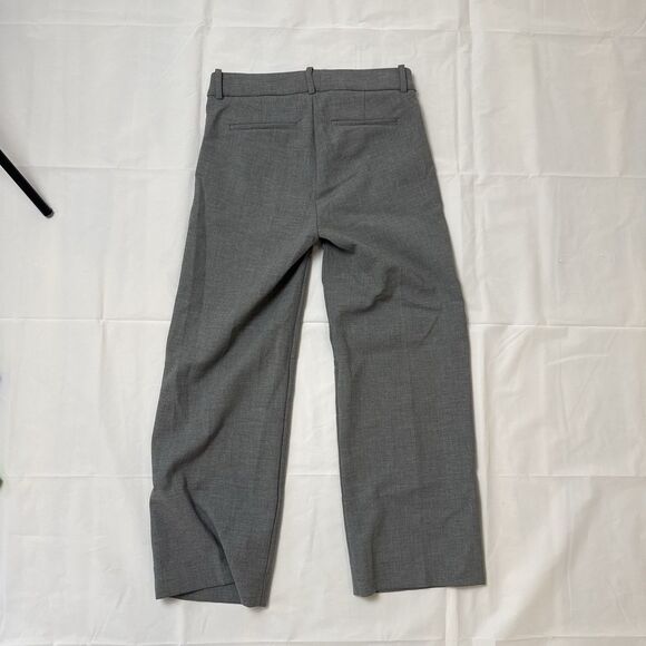 J Crew | New Gray Straight Leg Business Slacks Pants Size 2 - Picture 7 of 9